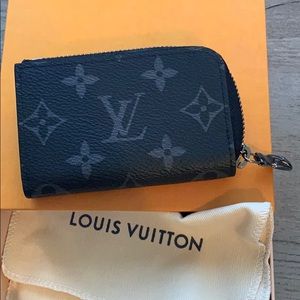 Louis Vuitton monogram eclipse coin purse